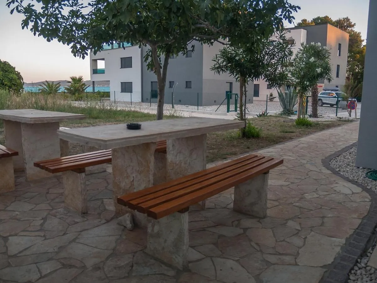 Apartment In Sukosan With Seaview, Terrace, Air Condition, Wifi